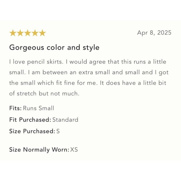 NWT Size M - Anthropologie Maeve Zip-Front Column Midi Skirt Red (NWT US$ 118) - Picture 11 of 16